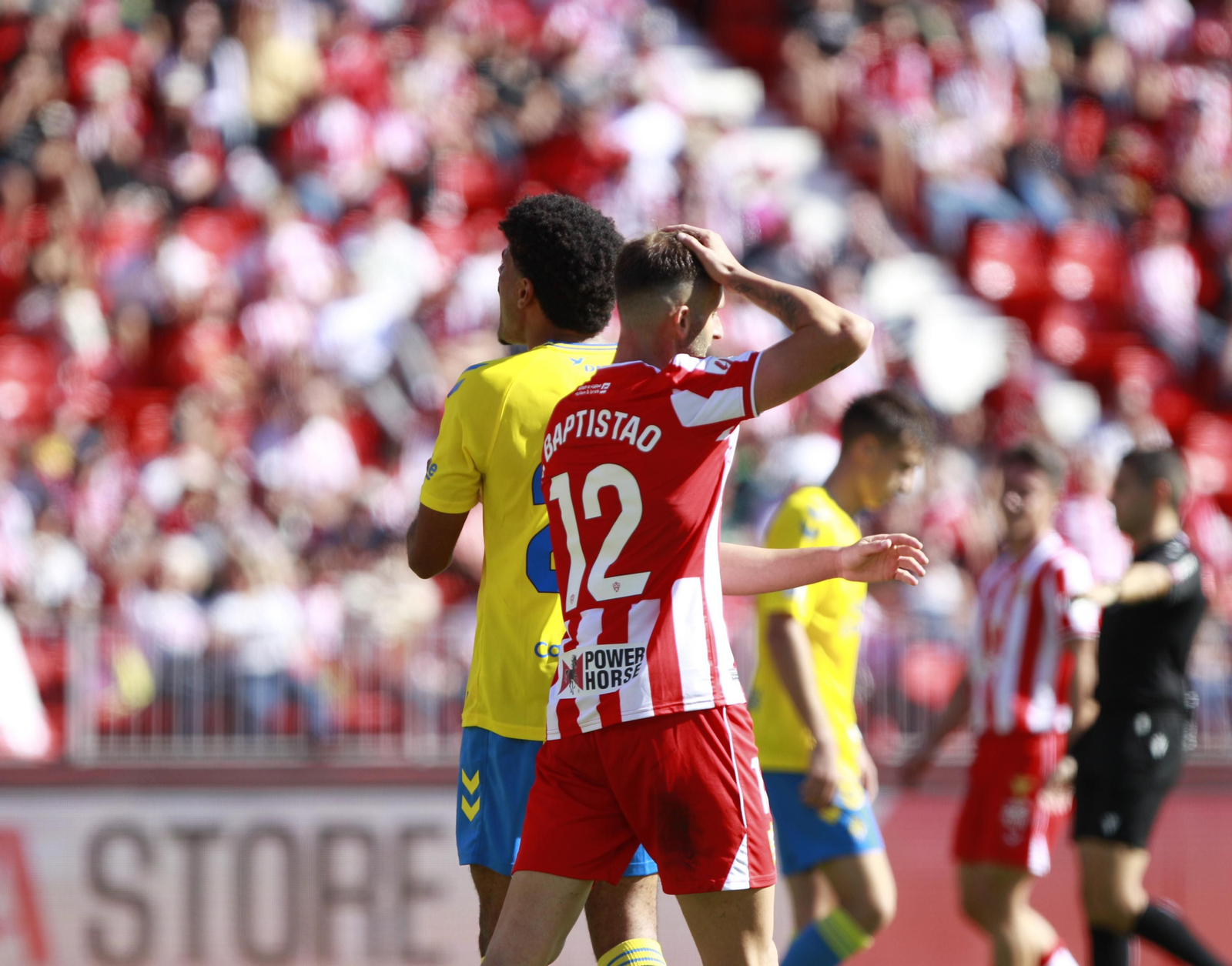 Imágenes del partido U.D. Almería-U.D. Las Palmas