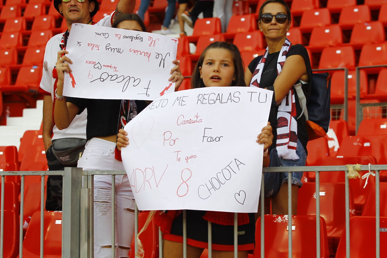 Imágenes de la U.D. Almería-Rayo Vallecano