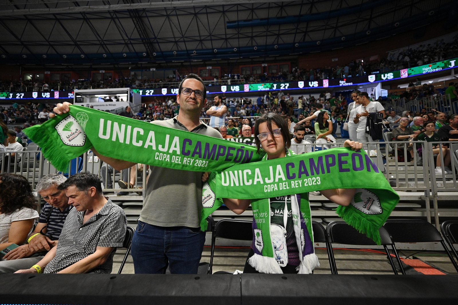El Unicaja-Obradoiro, en fotos