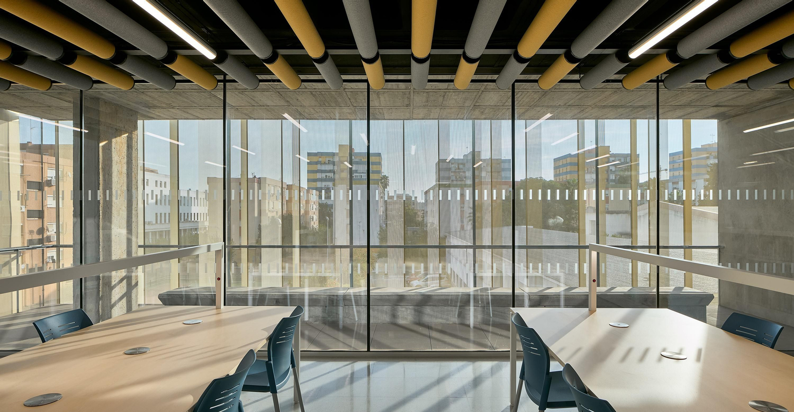 La biblioteca del Campus Bahía de Algeciras.