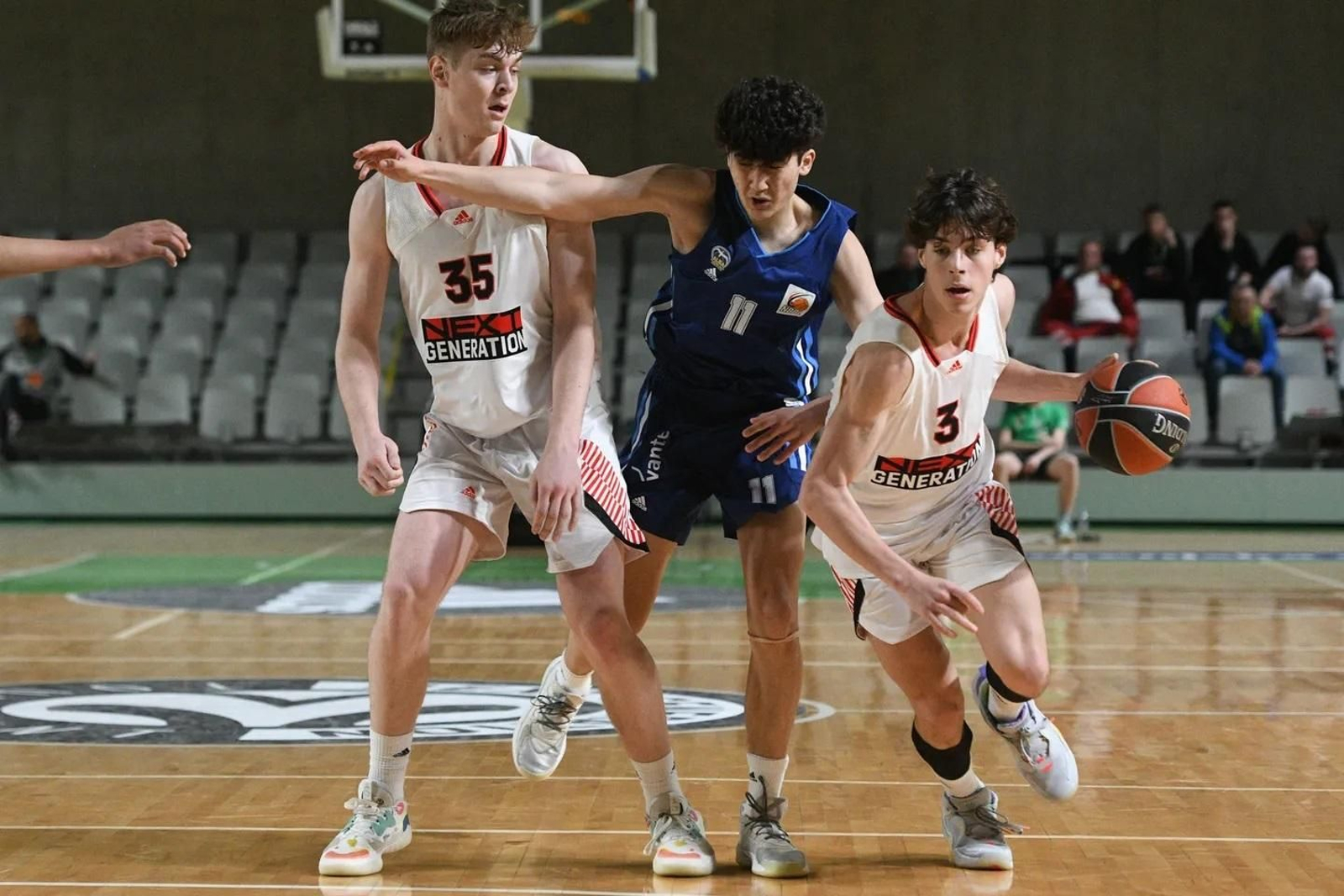 Las fotos de Álvaro Folgueiras y Mario Saint-Supéry en el Adidas Next Generation de Ljubljana