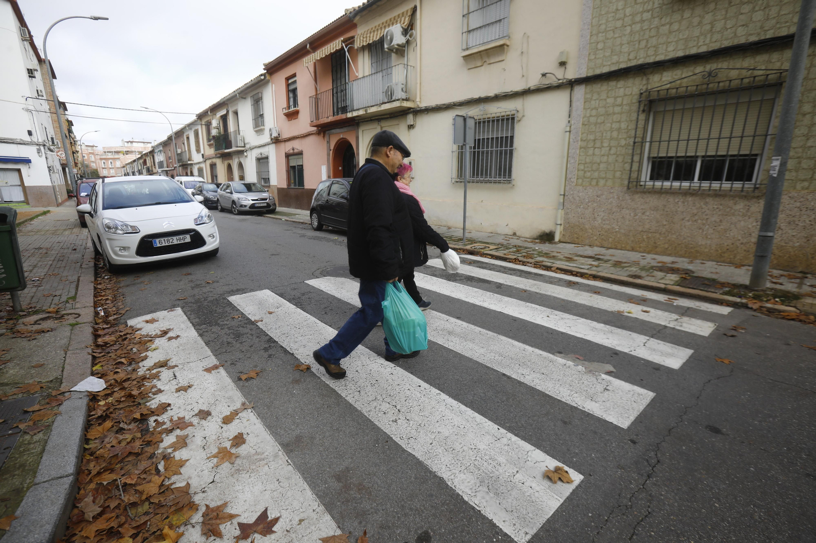 Imágenes de algunos de los pasos de peatones de Córdoba en los que se mejorará la accesibilidad