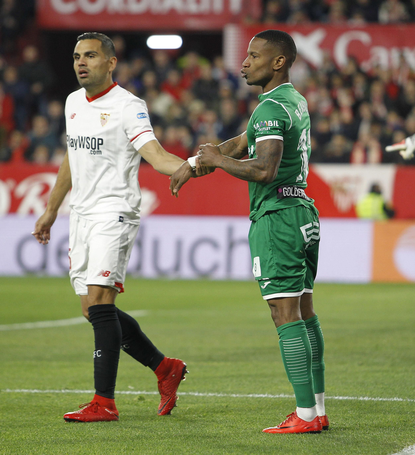 La semifinal de Copa entre Sevilla FC y CD Leganés, en imágenes