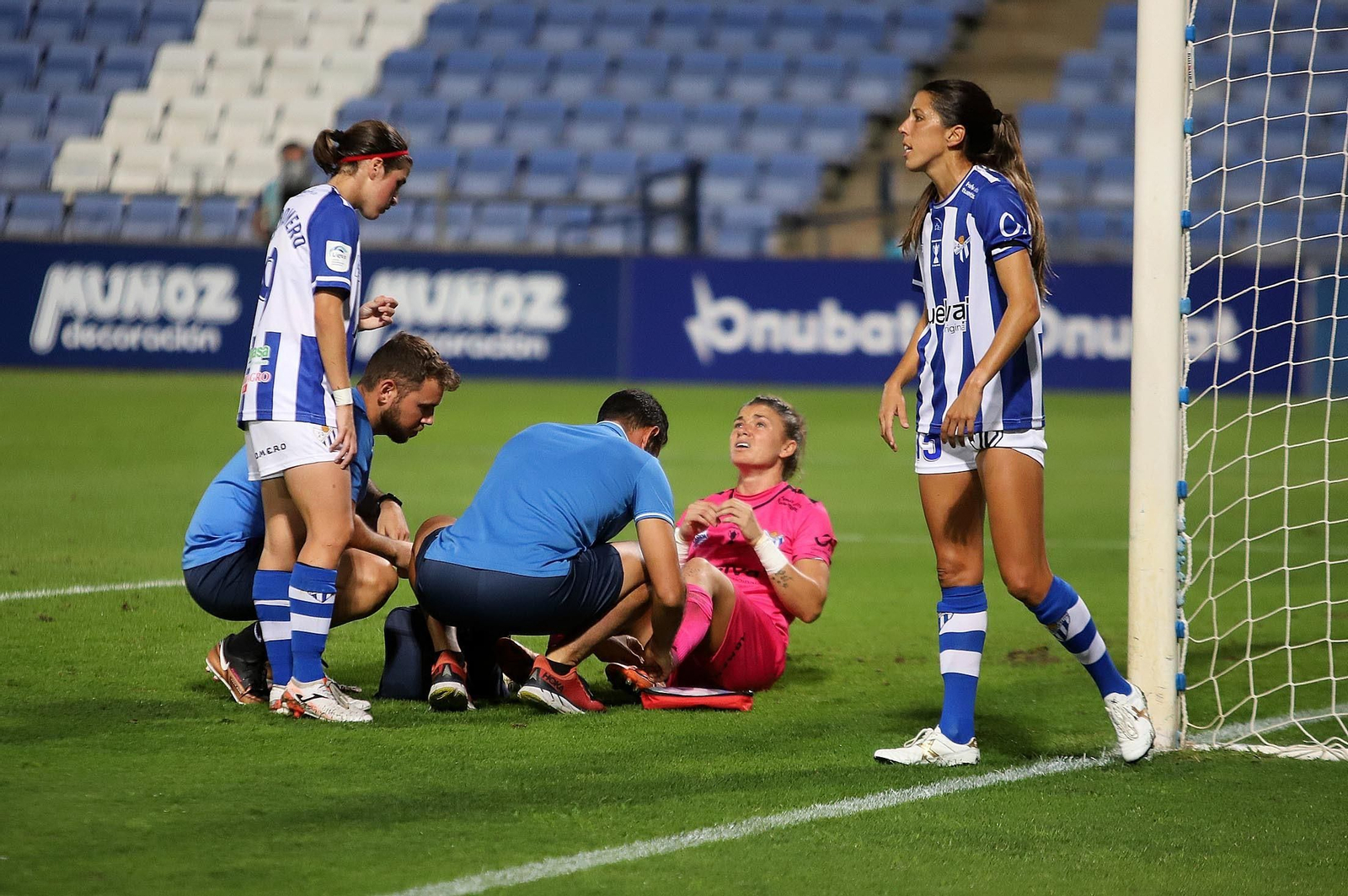 Imágenes del Sporting de Huelva-FC Barcelona