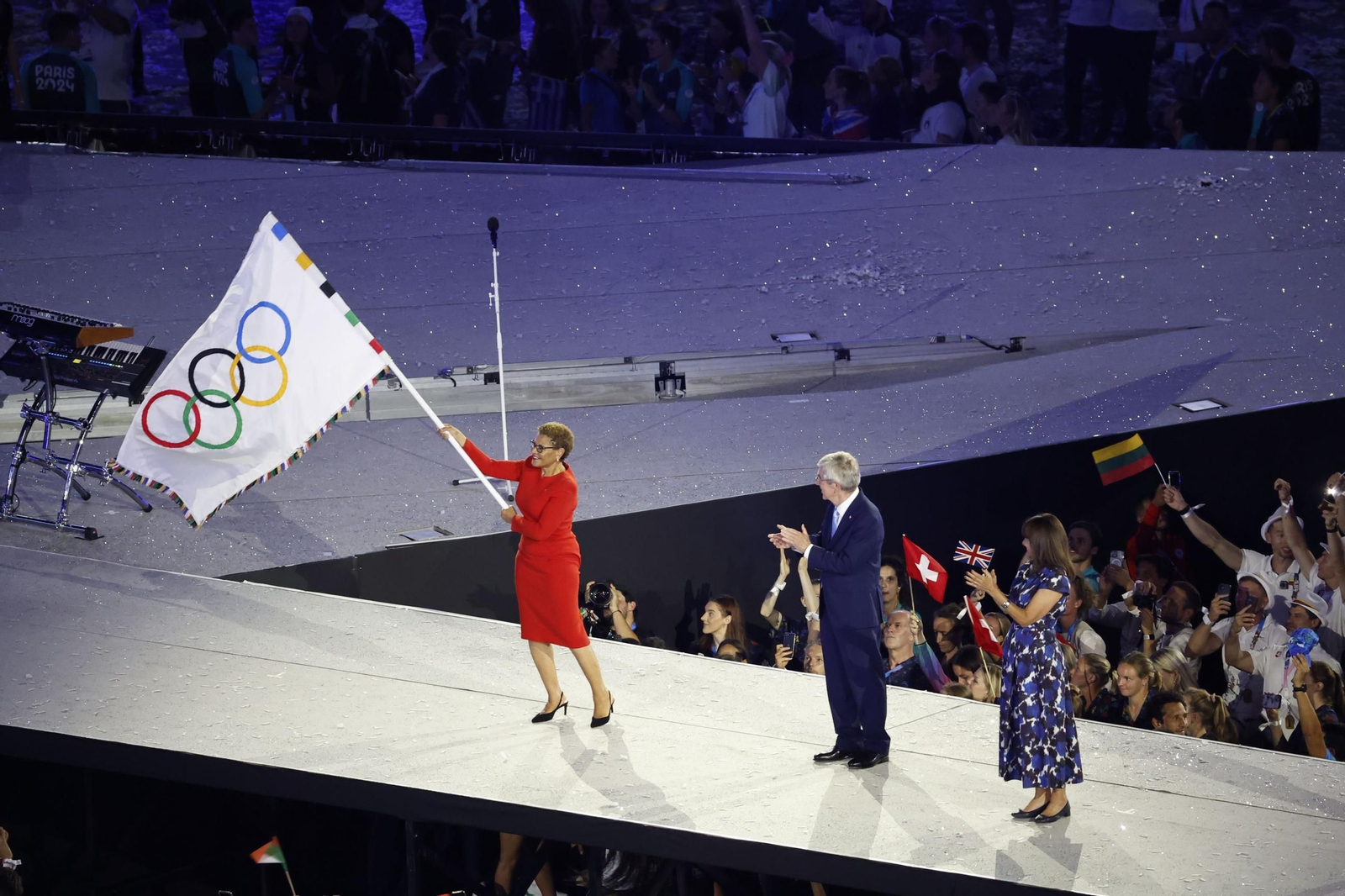 Las fotos de la ceremonia de clausura de los Juegos Olímpicos París 2024