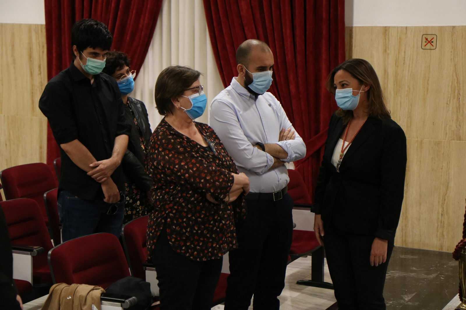 Las fotos de la capilla ardiente de Julio Anguita