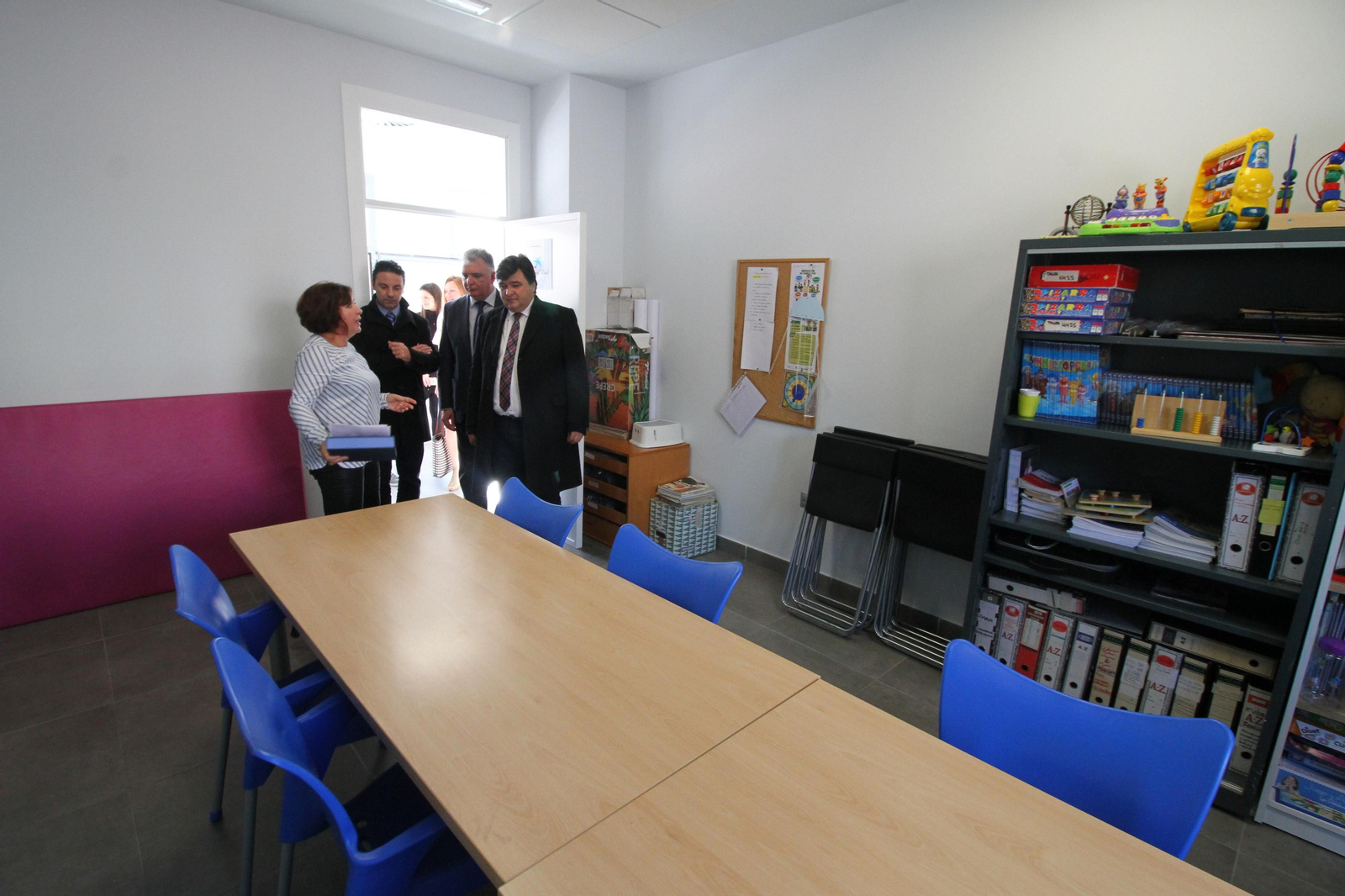 Imágenes de la inauguración de Aones (Asociación Onubense para la Normalización Educativa, Social y Laboral, Aones Down.)