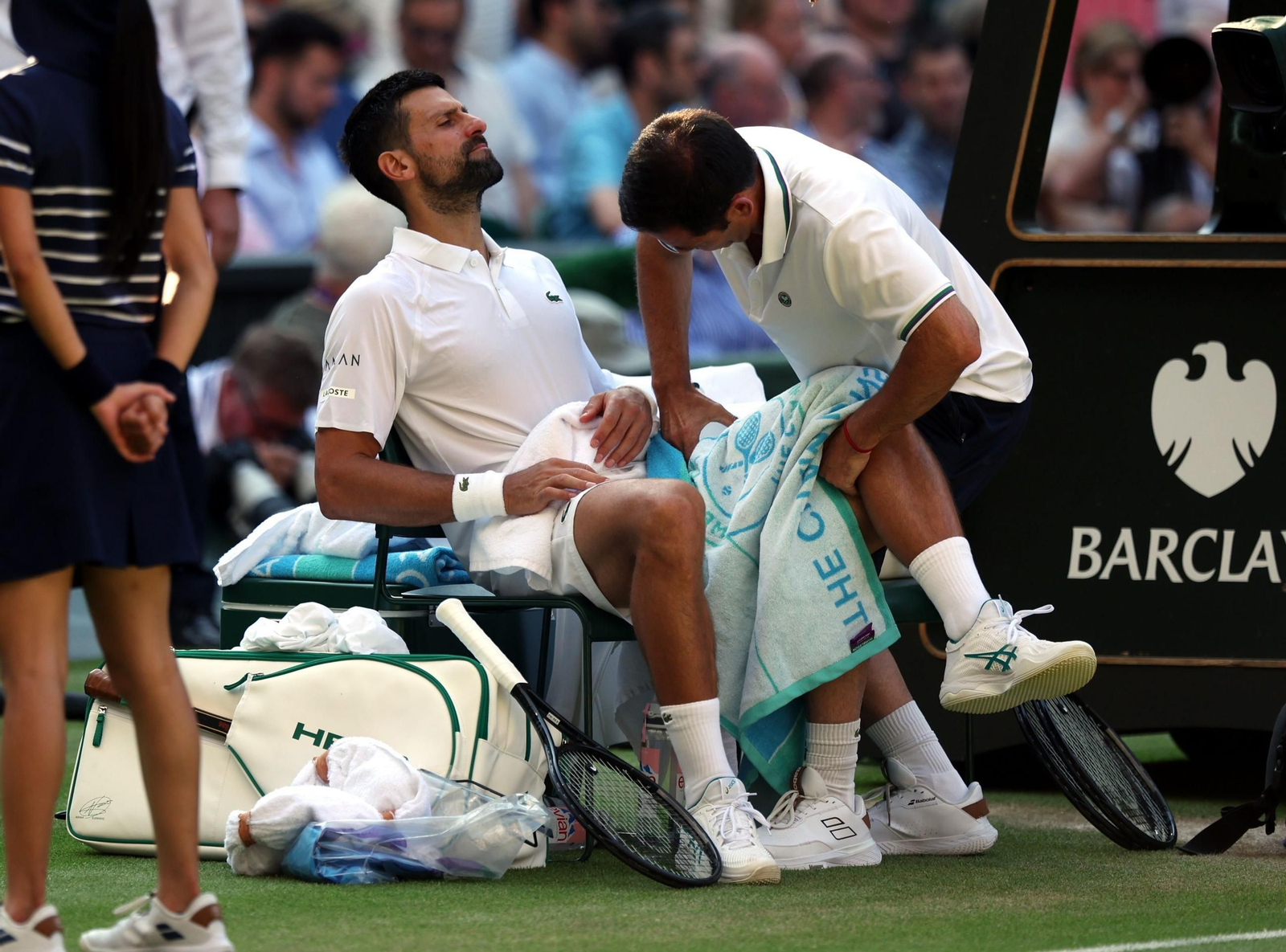 Las mejores imágenes del Sinner - Djokovic Las mejores imágenes del Sinner - Djokovic