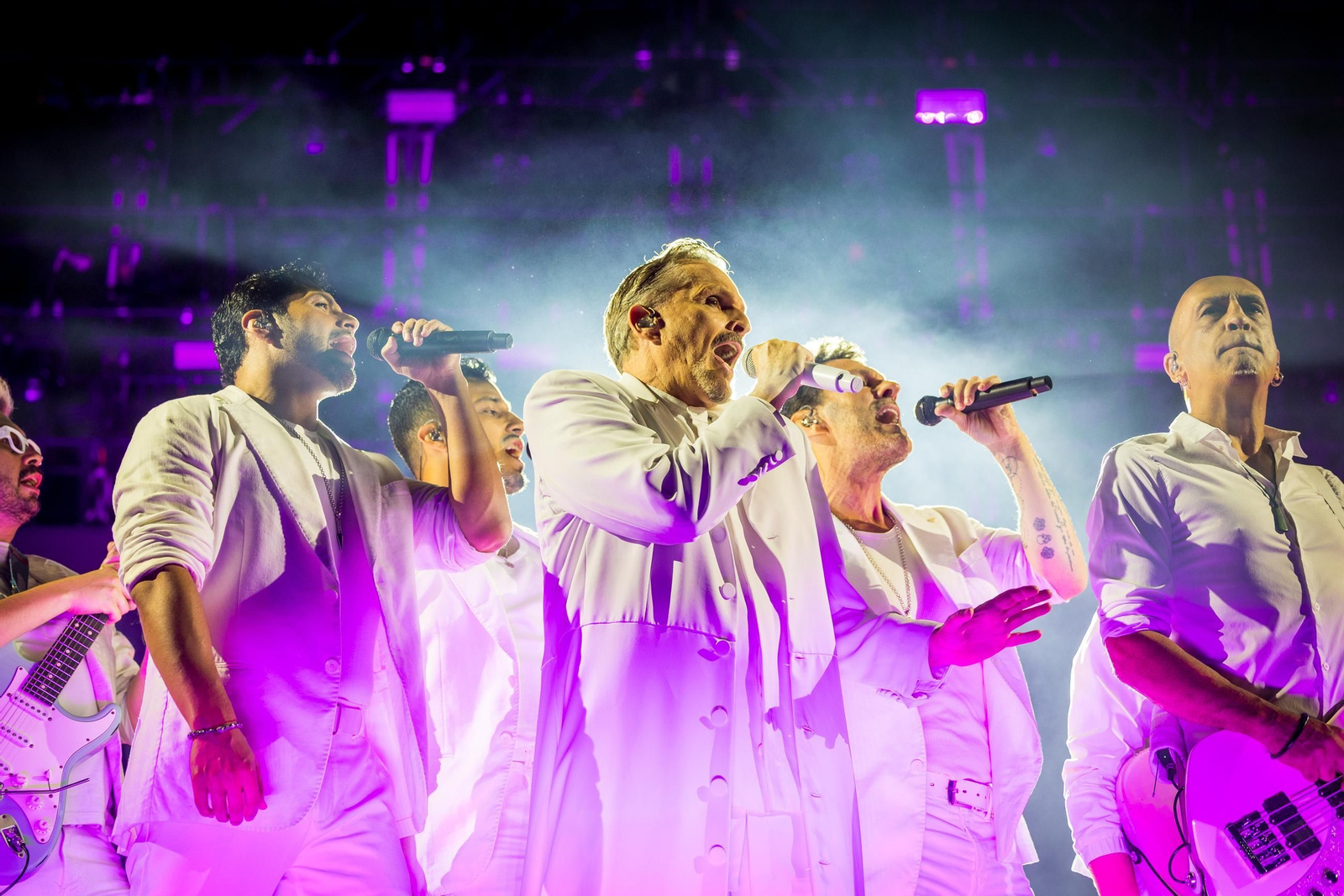 Concierto de Miguel Bosé en el Concert Music Festival de Chiclana
