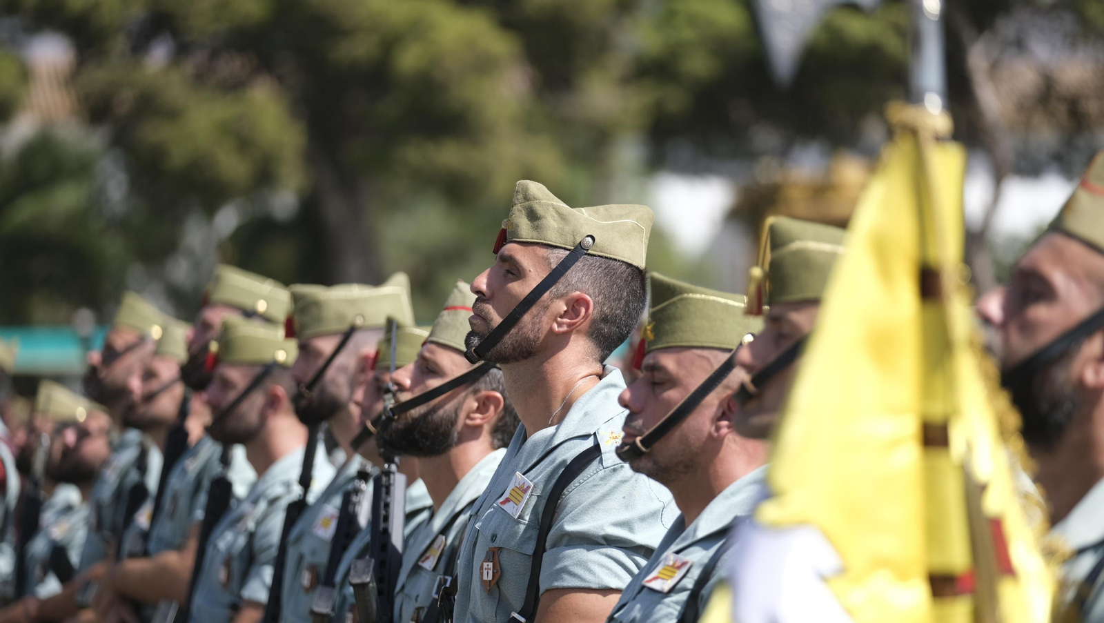 Imágenes del 102 aniversario de La Legión en Almería