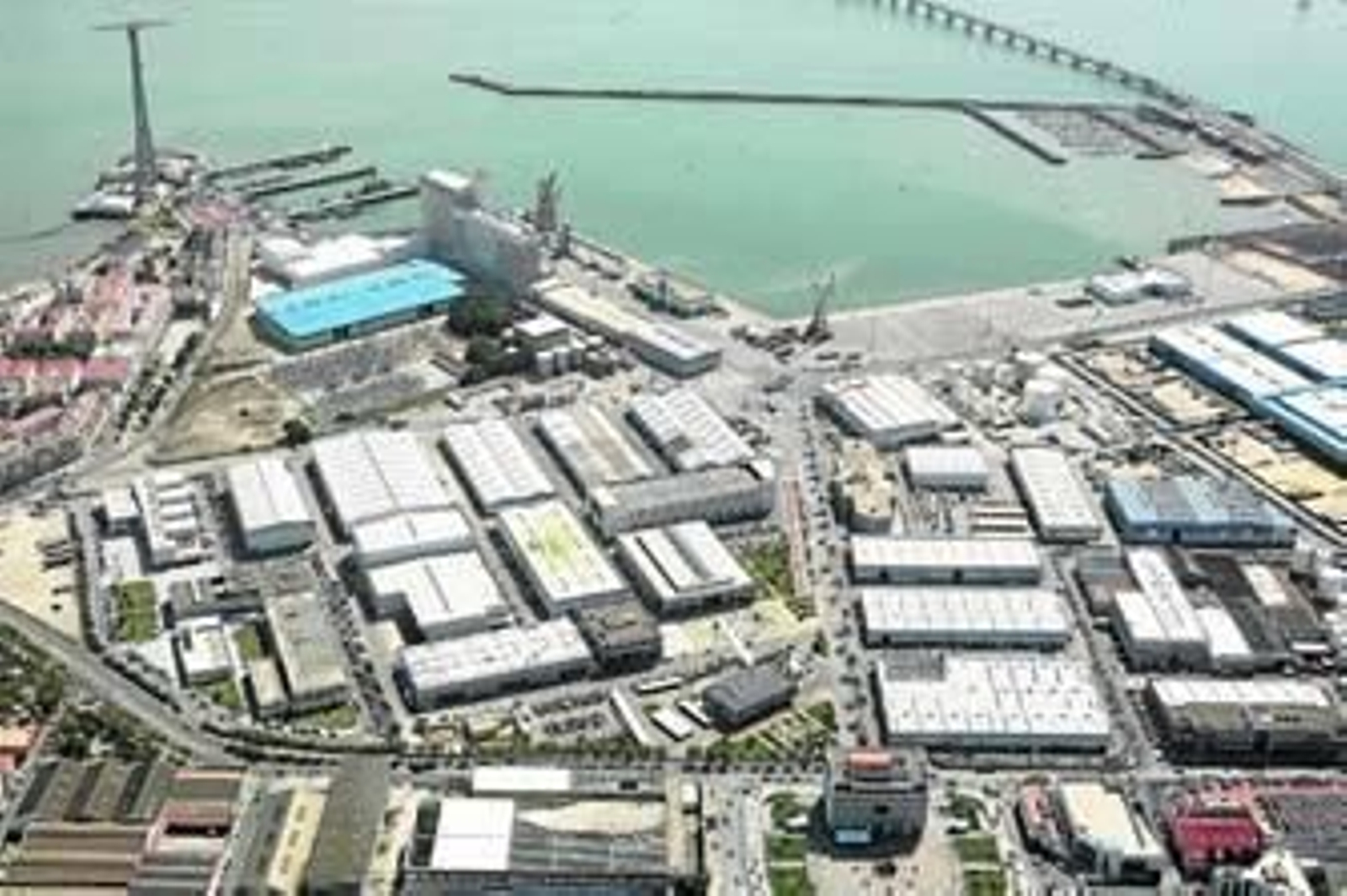 Espacio de la ciudad de Cádiz donde se encuentra situada la Zona Franca.