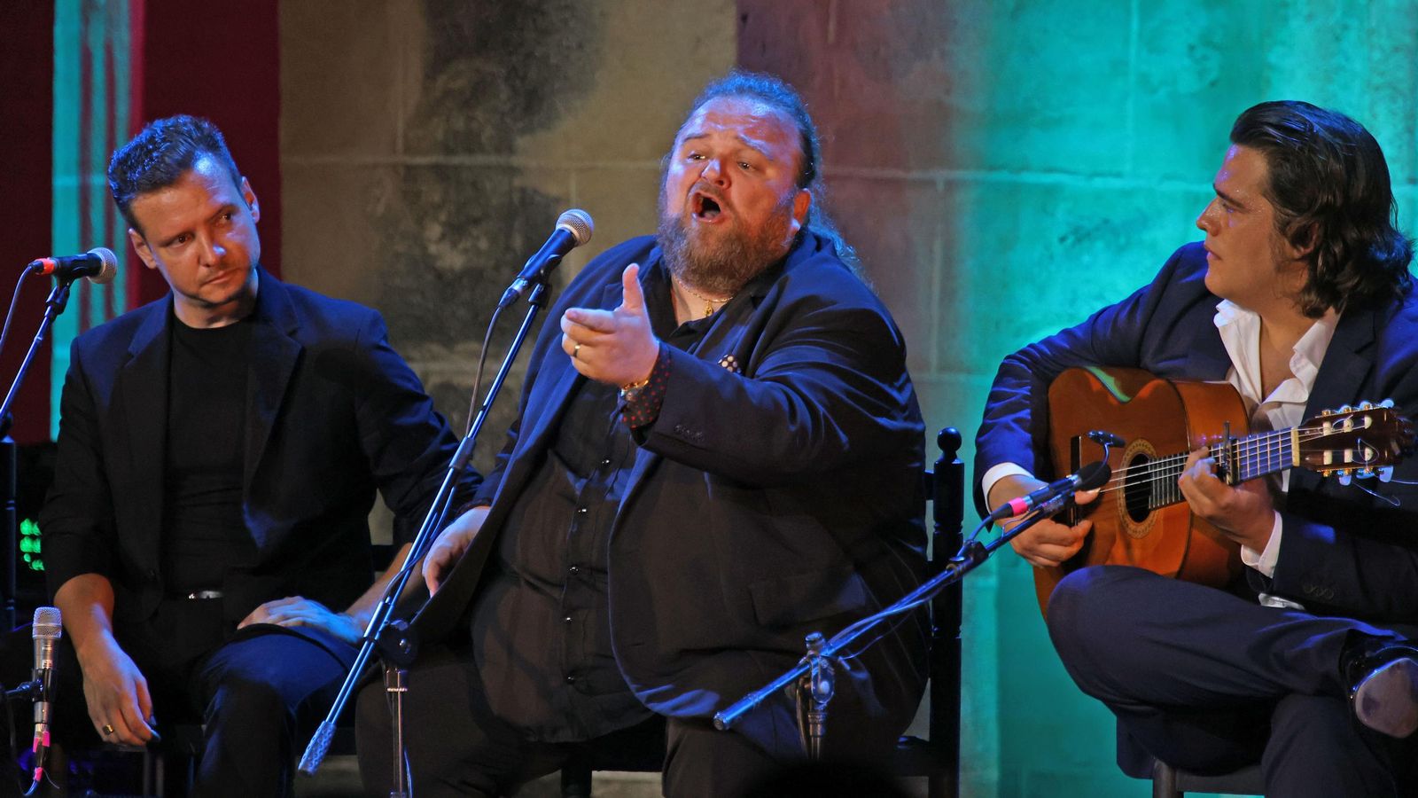 Ezequiel Benítez en la Fiesta de la Bulería de Jerez