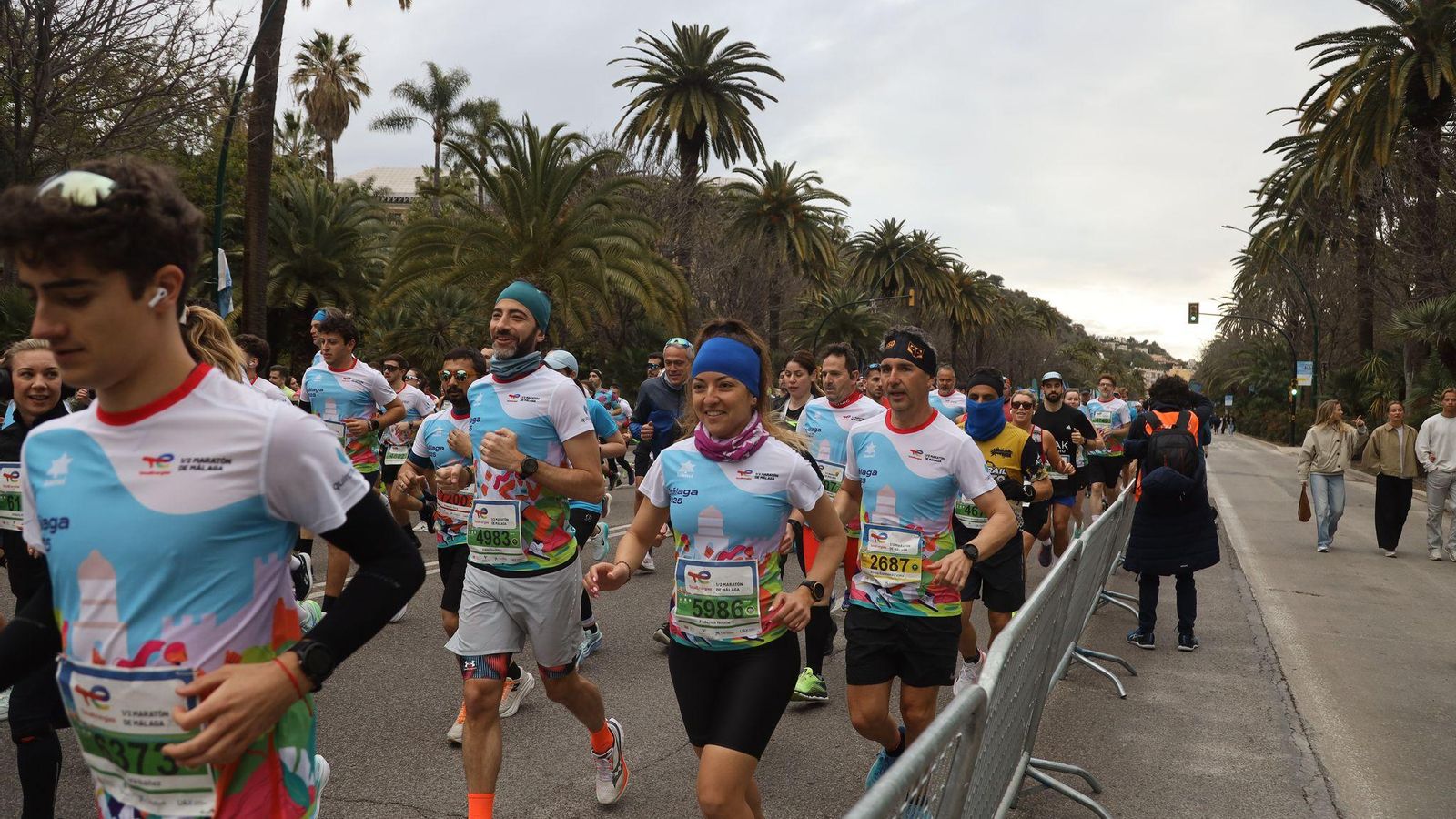 La Media Maratón de Málaga 2025, en fotos