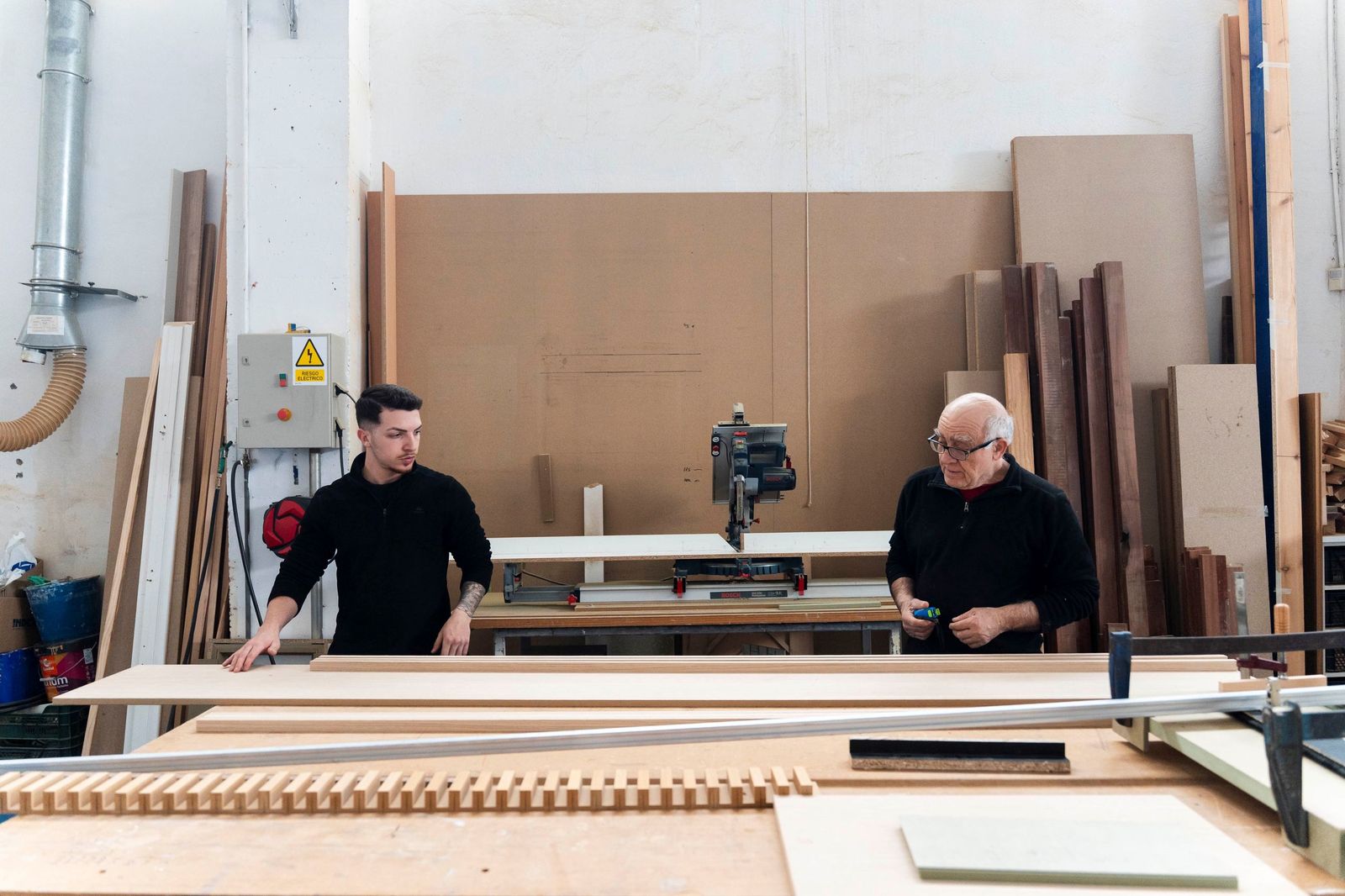 Carpinterías, un negocio tradicional que busca savia nueva, en imágenes