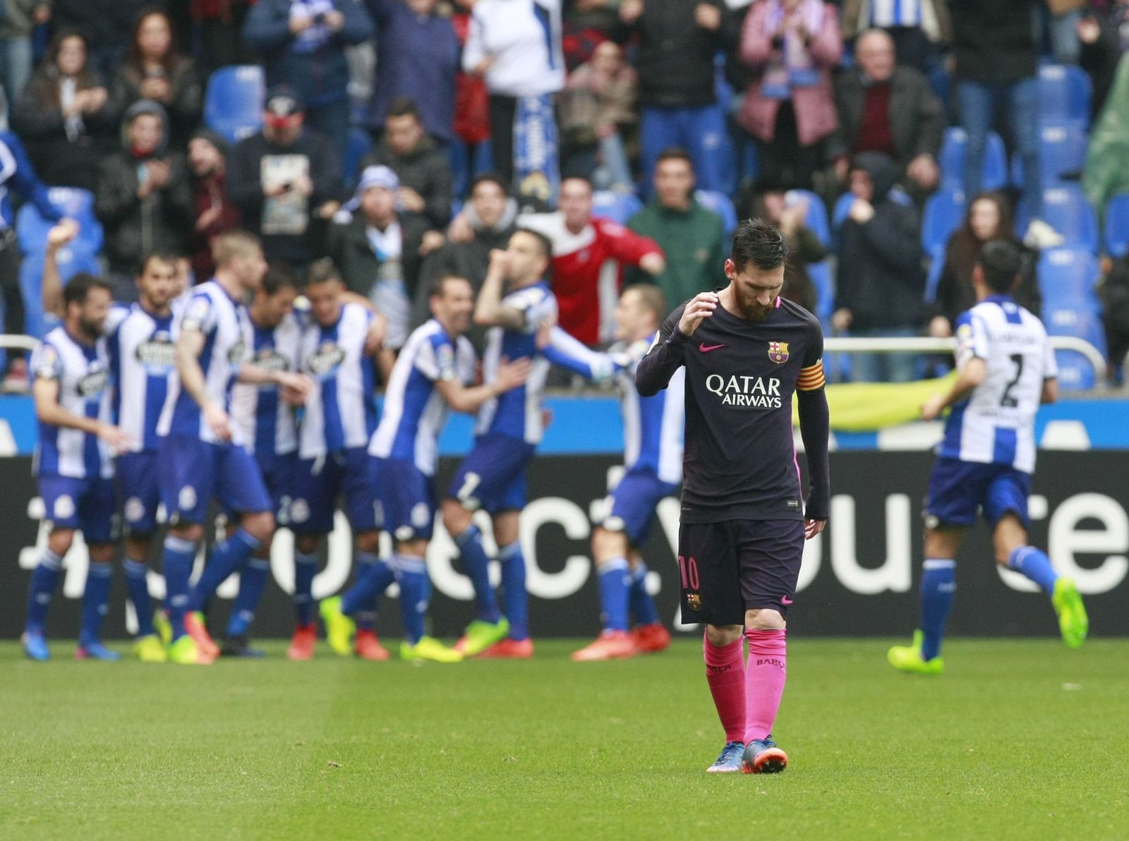 El Deportivo-Barcelona, en imágenes