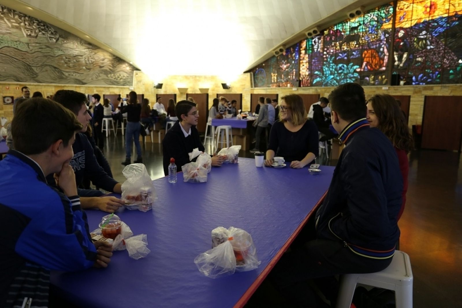 Participantes en una pasada edición de la Semana de la Ciencia de la UCO.