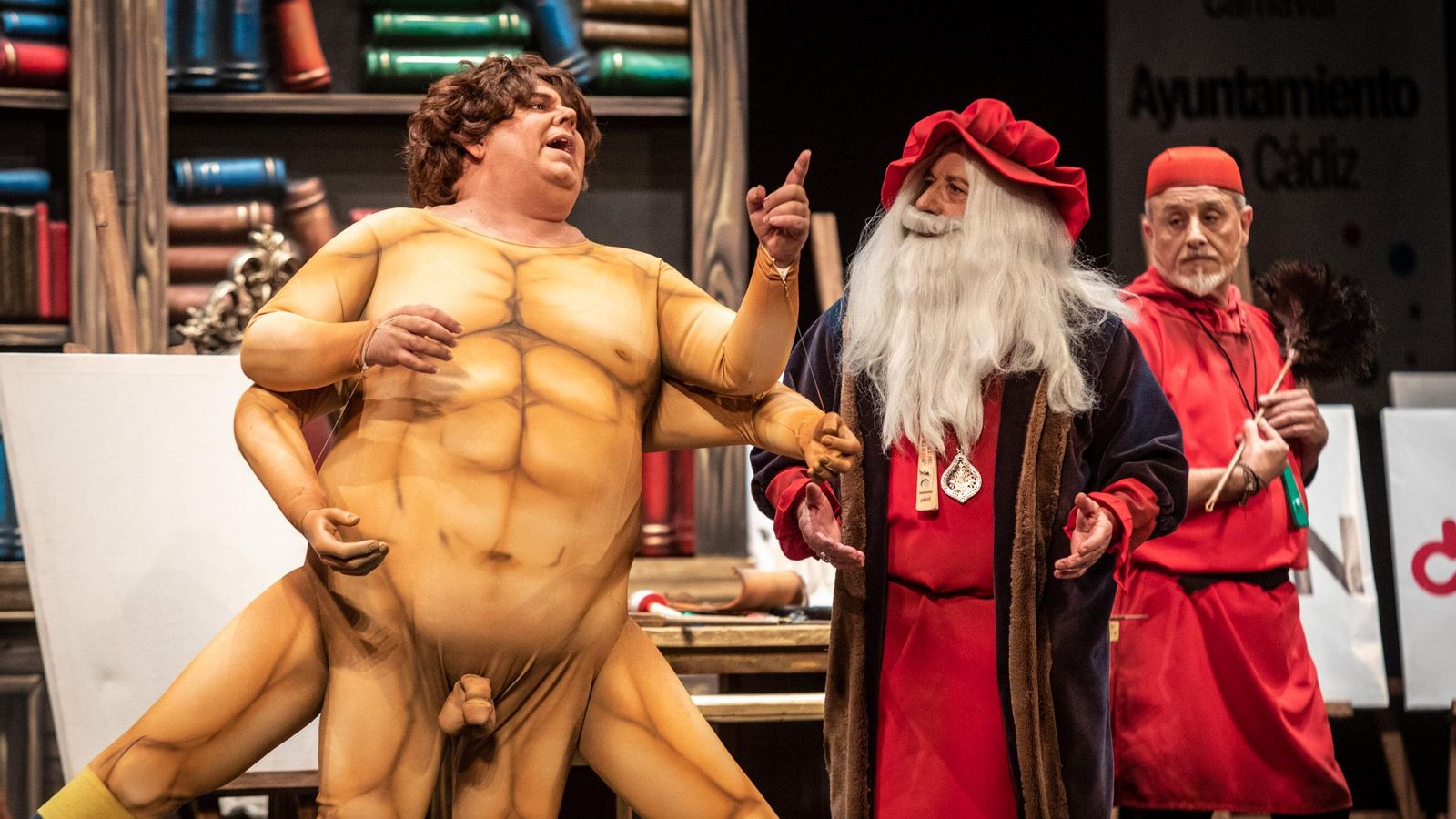 Cuarteto 'Aquí ya está to inventao'.