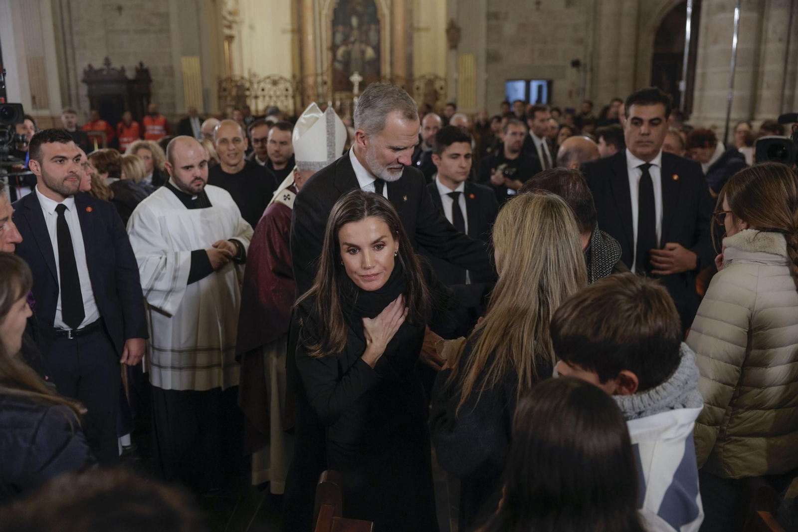 Las fotos de la misa funeral en Valencia por las víctimas de la DANA