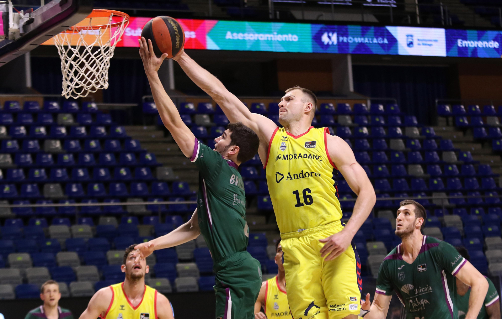 El Unicaja-Morabanc Andorra, en fotos