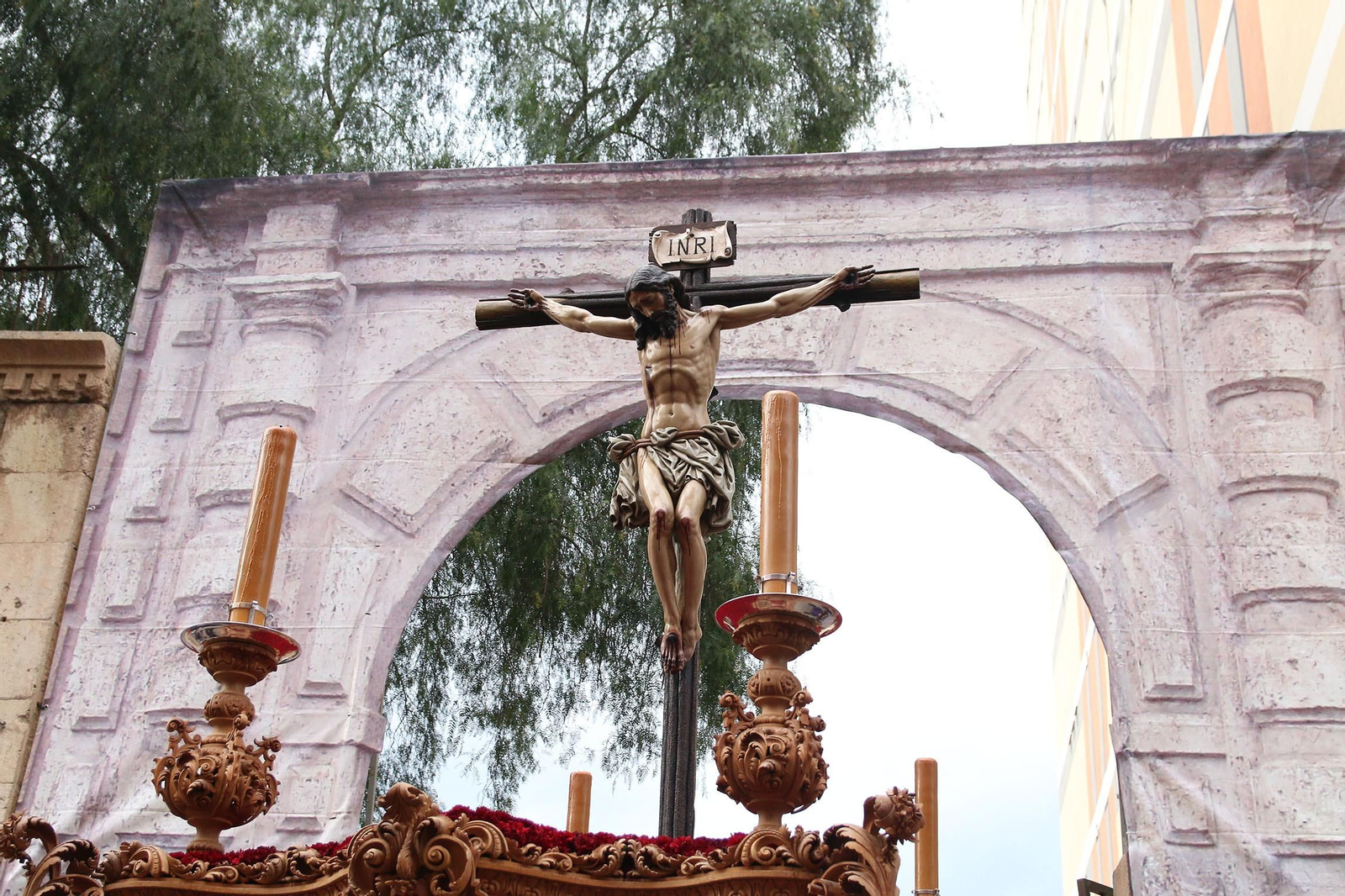 La procesión de las Angustias de Almería, en imágenes