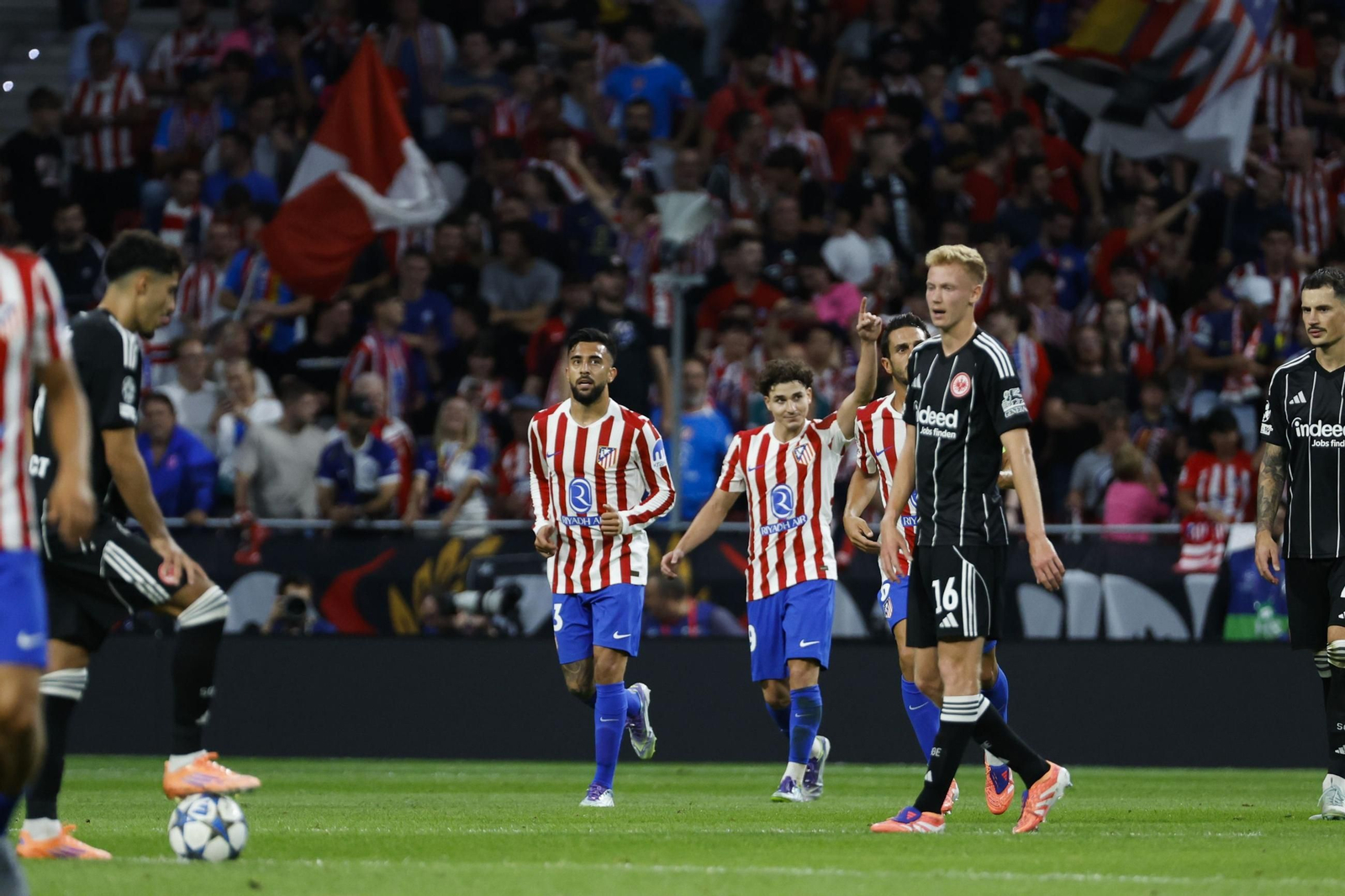 Las fotos del Atlético de Madrid-Eintracht