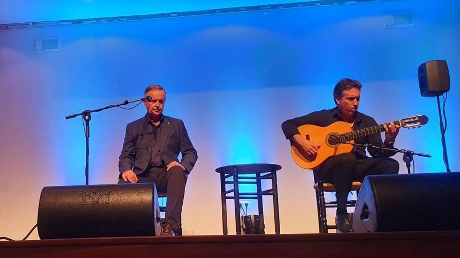 Actuación durante la tercera fase selectiva del Concurso Nacinal de Tarantas "Ciudad de Linares".