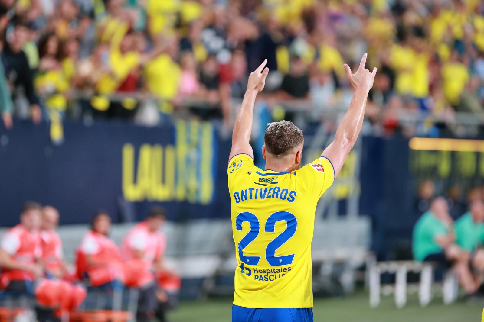 Las imágenes del Cádiz CF-Burgos