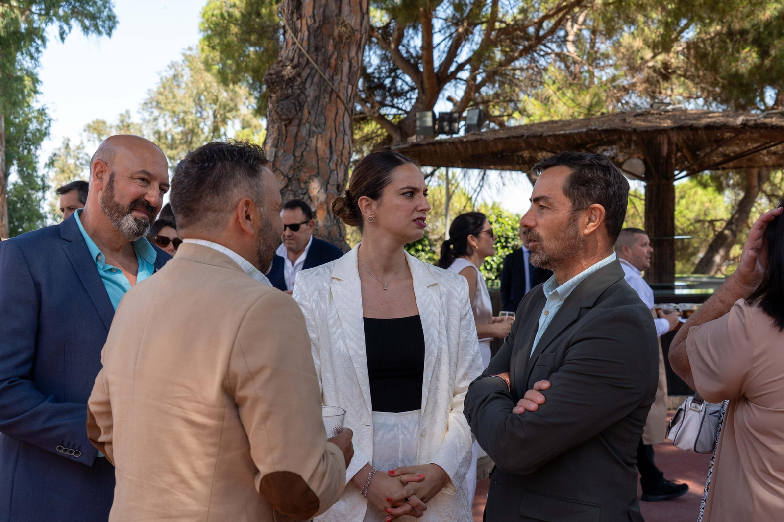 Imágenes de los invitados al acto de entrega del VI Premio Reconocimiento Andaluz a Carolina Marín