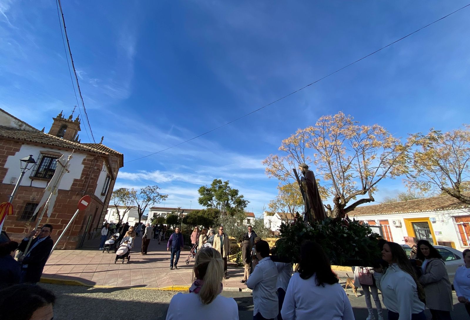 La procesión de San Andrés en Adamuz, en fotografías