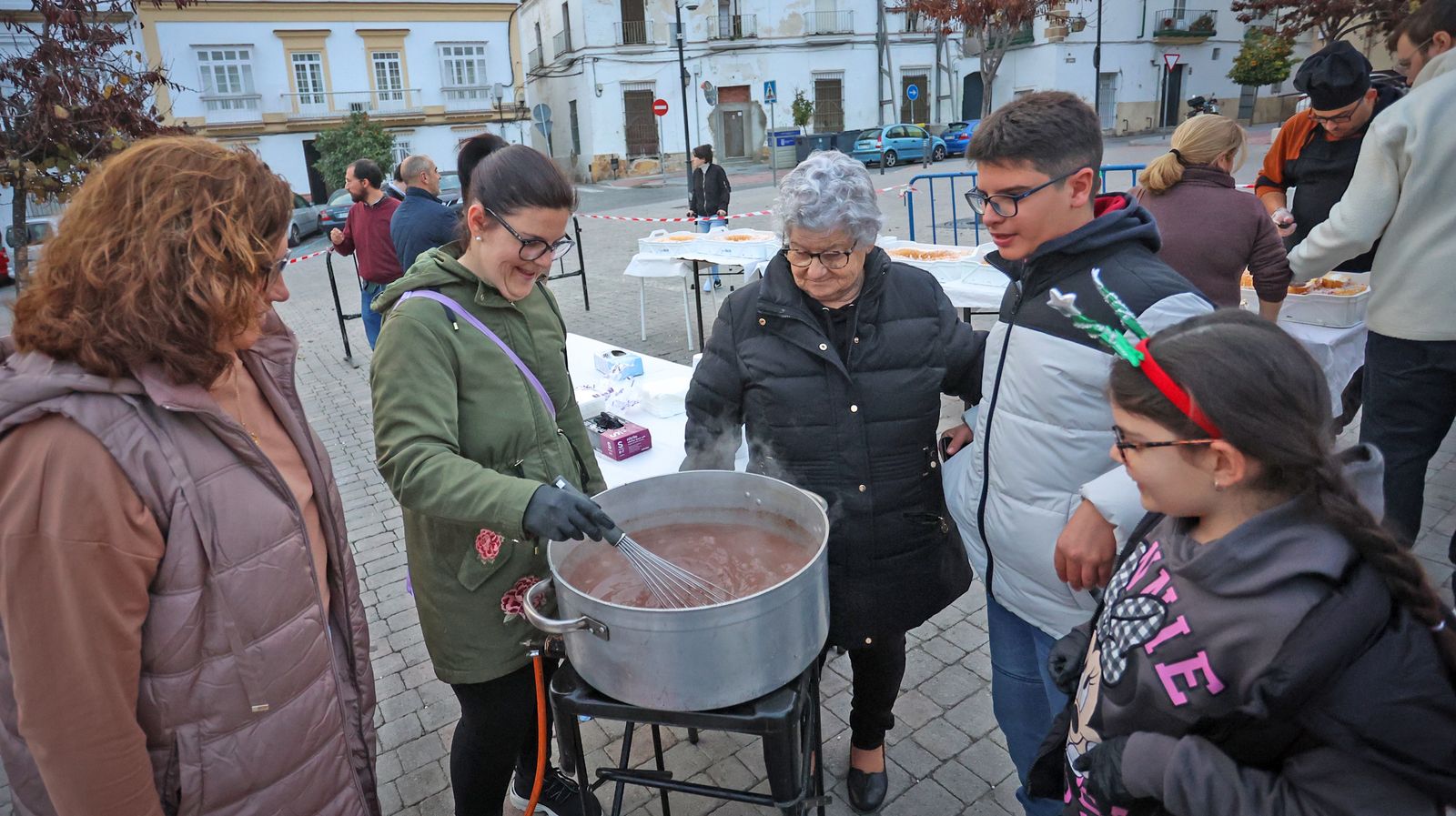El roscón solidario de Santa Marta en Jerez