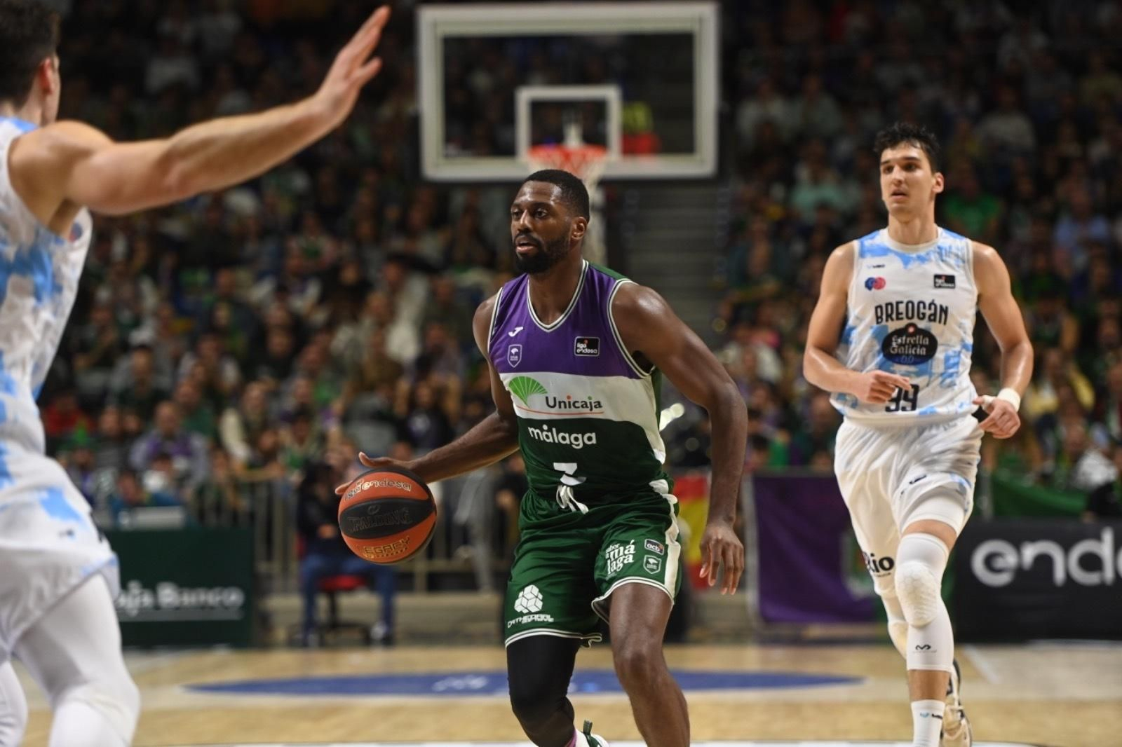 El Unicaja - Río Breogan, en fotos