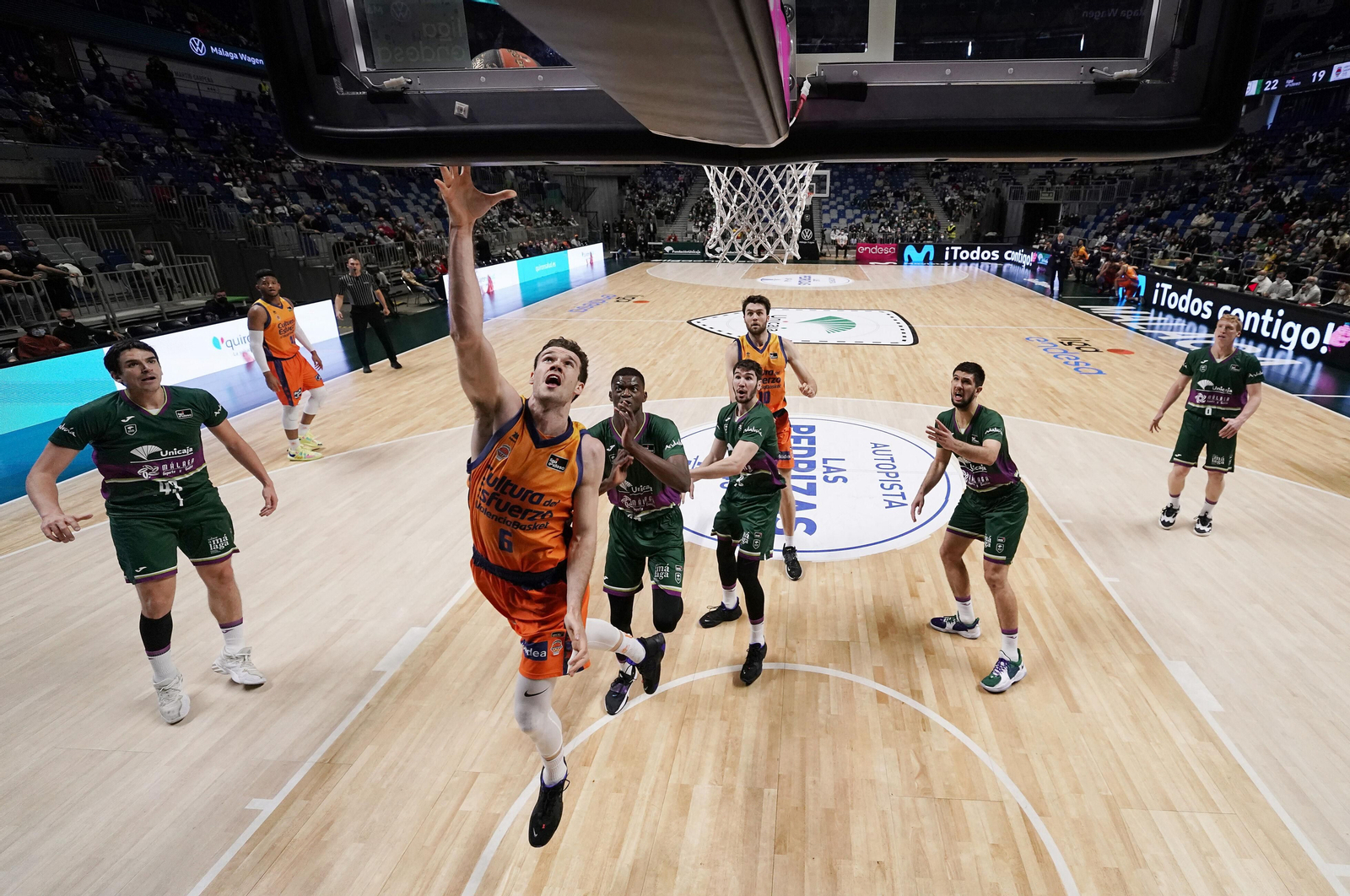 Partido del Unicaja esta temporada.