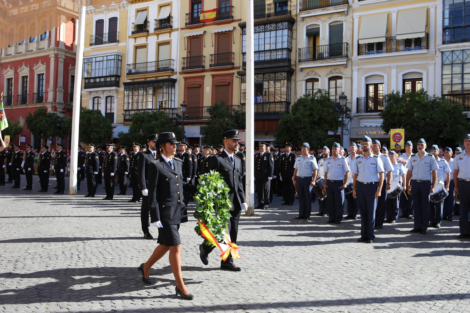 Actos por el día de la Policía en Sevilla