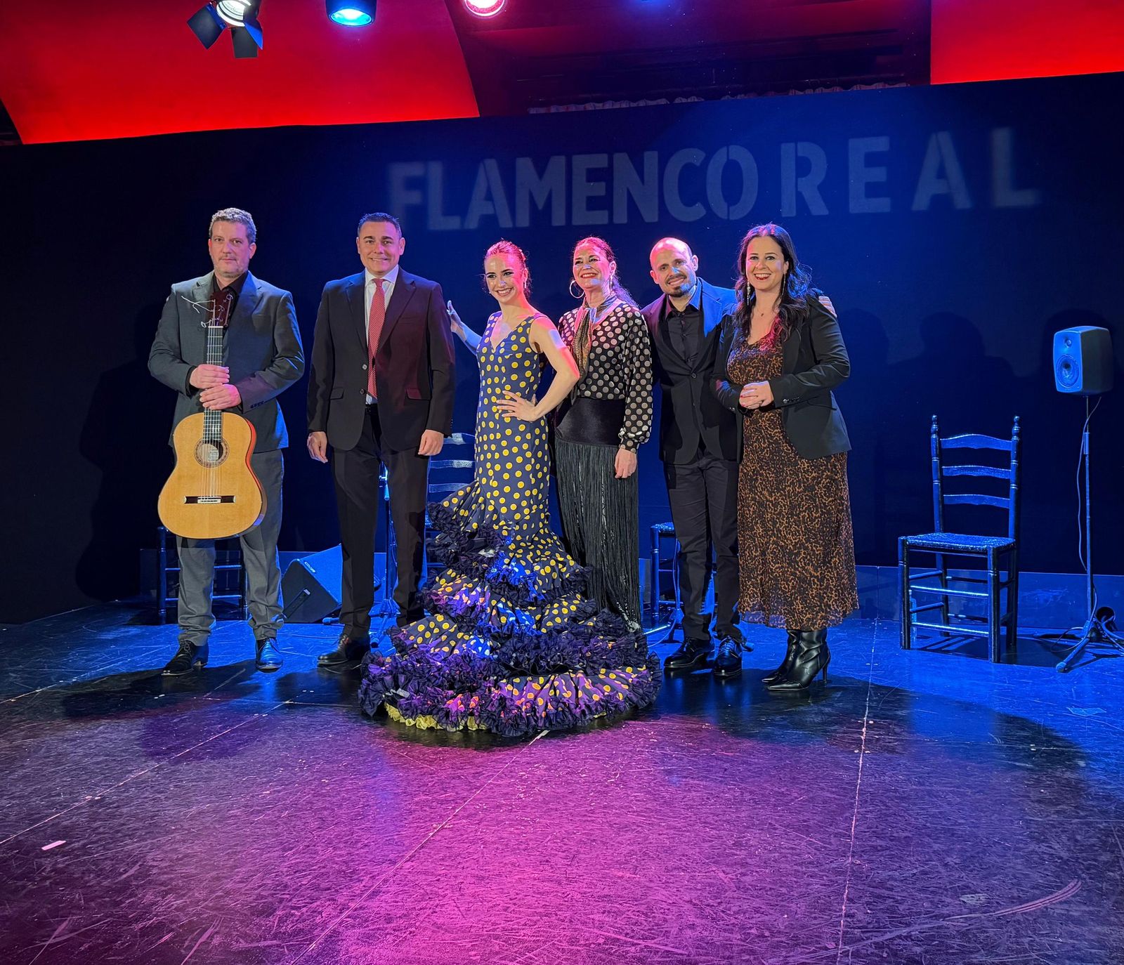 Antonio Luis López, Daniel Salcedo, Aitana Rousseau, Sonia Miranda, Cristo Heredia y Lucía Sanz.