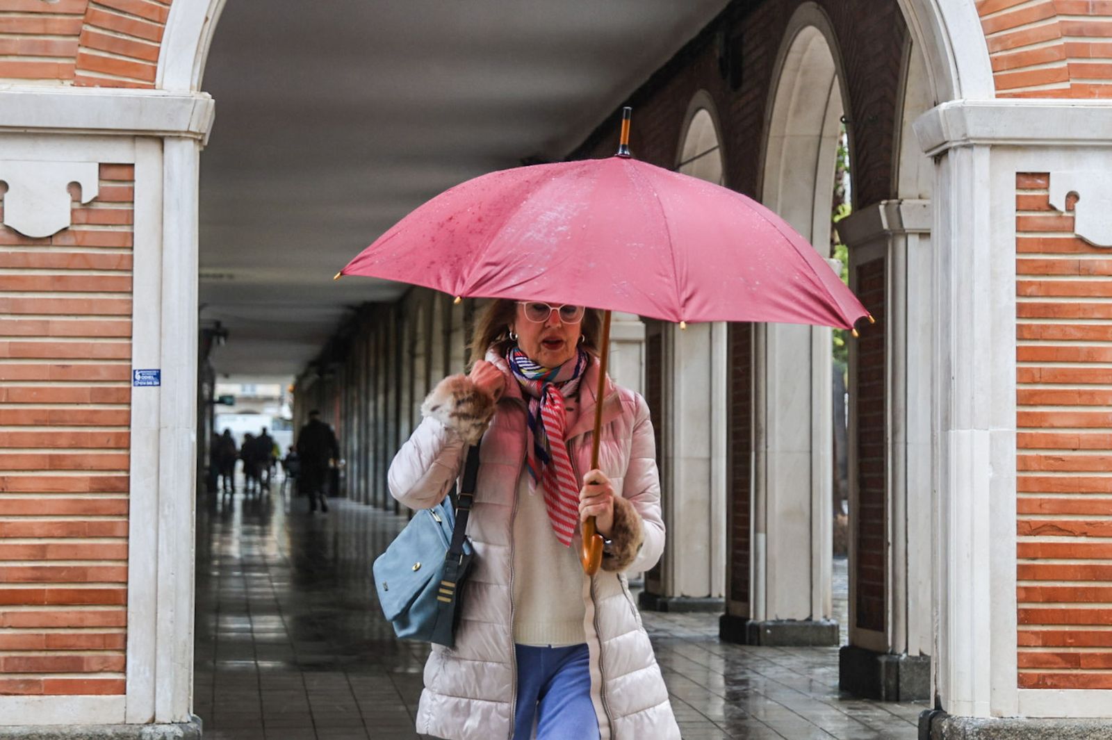 Fotografías de las precipitaciones por la borrasca Ingrid en la ciudad