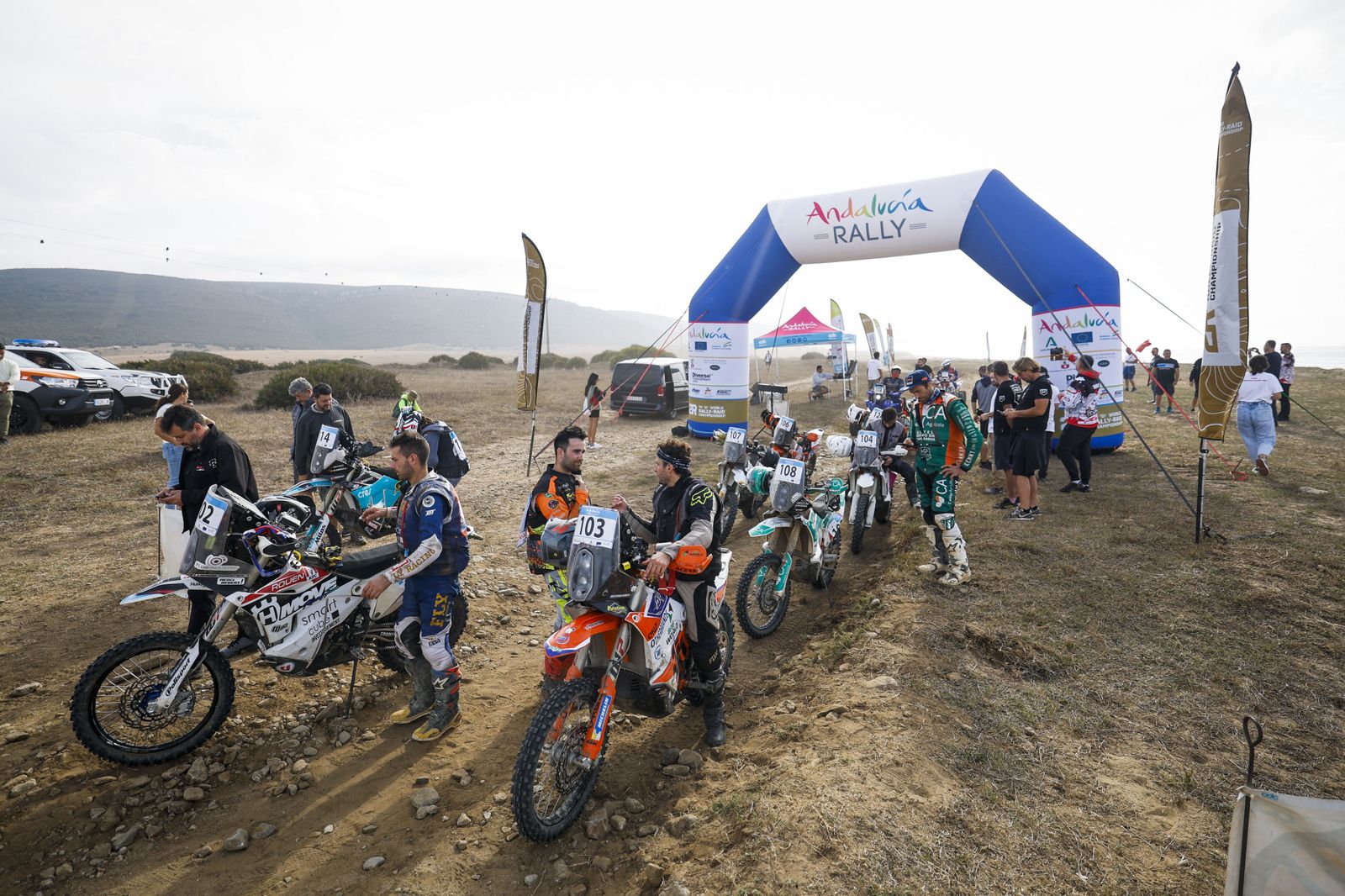 Andalucía Rally: las imágenes del 'Dakar' por tierras andaluzas