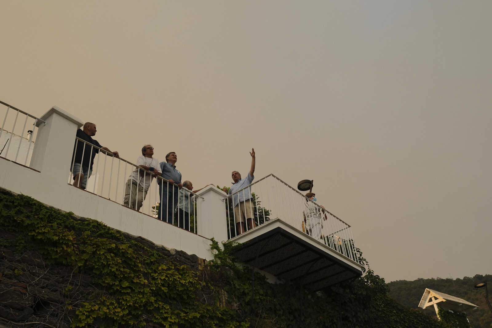 El incendio de Sierra Bermeja, en fotos.