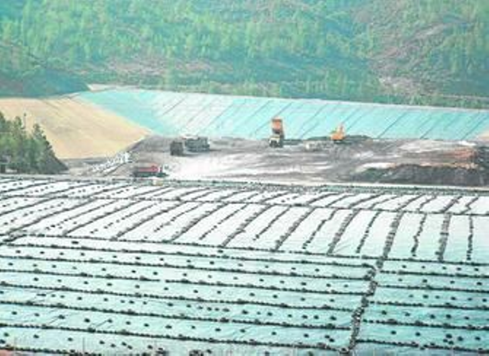 Instalaciones de Befesa en Zarandas, en Nerva.