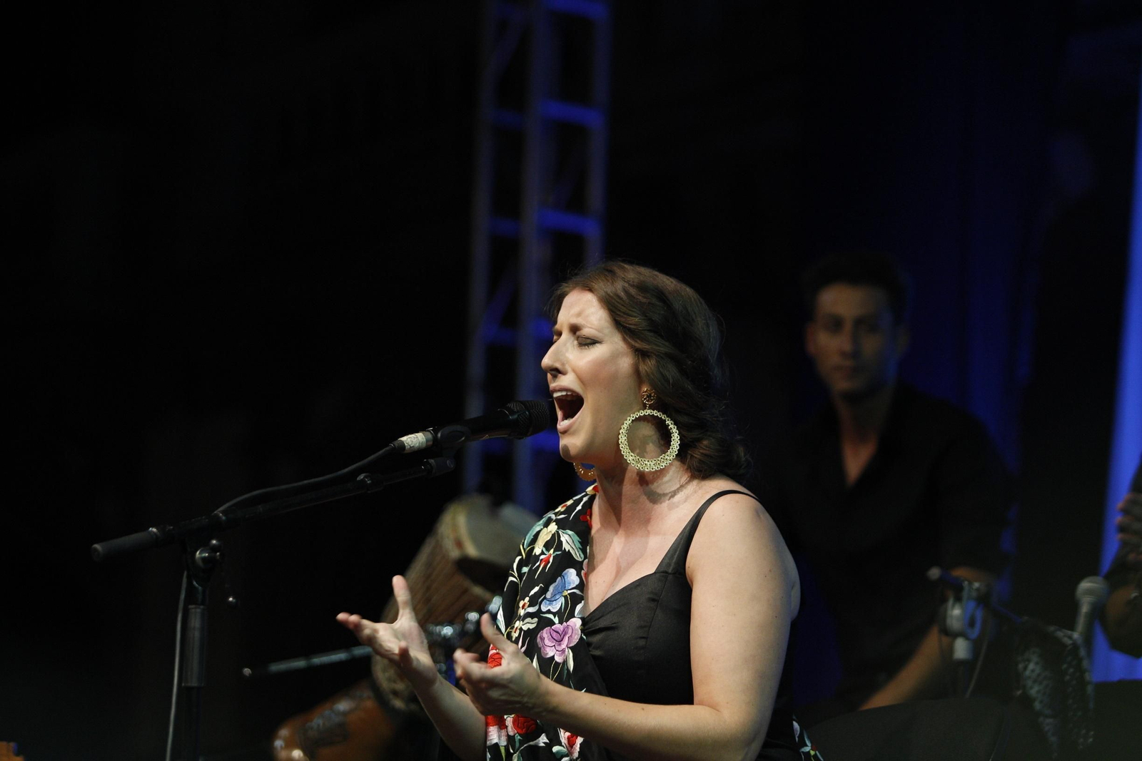 La cantaora abrió el ciclo del Alcázar en la Bienal 2018.