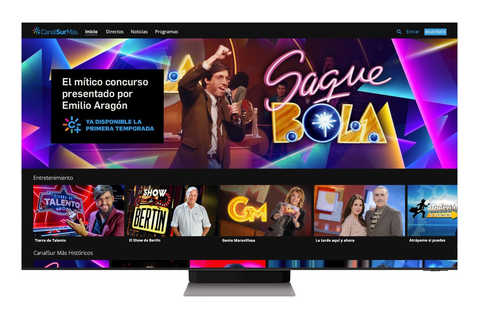 'Saque bola' en CanalSur Más.