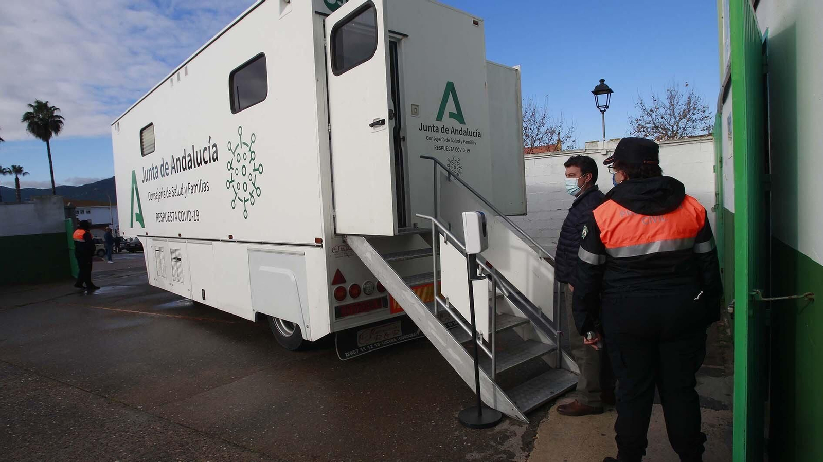 Cribado de coronavirus en Los Barrios