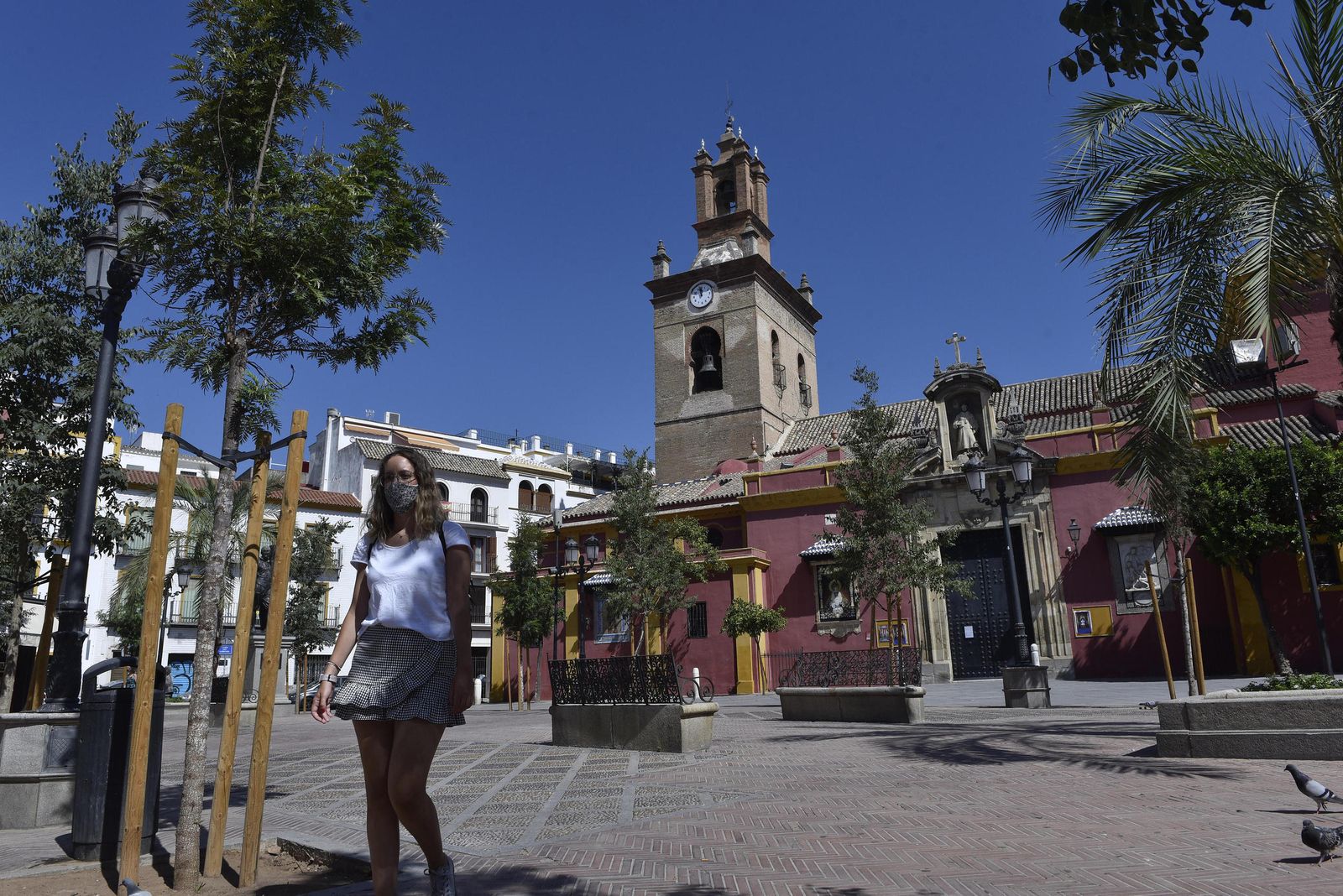 La plaza de San Lorenzo perdió su configuración de plaza de salón en 2003