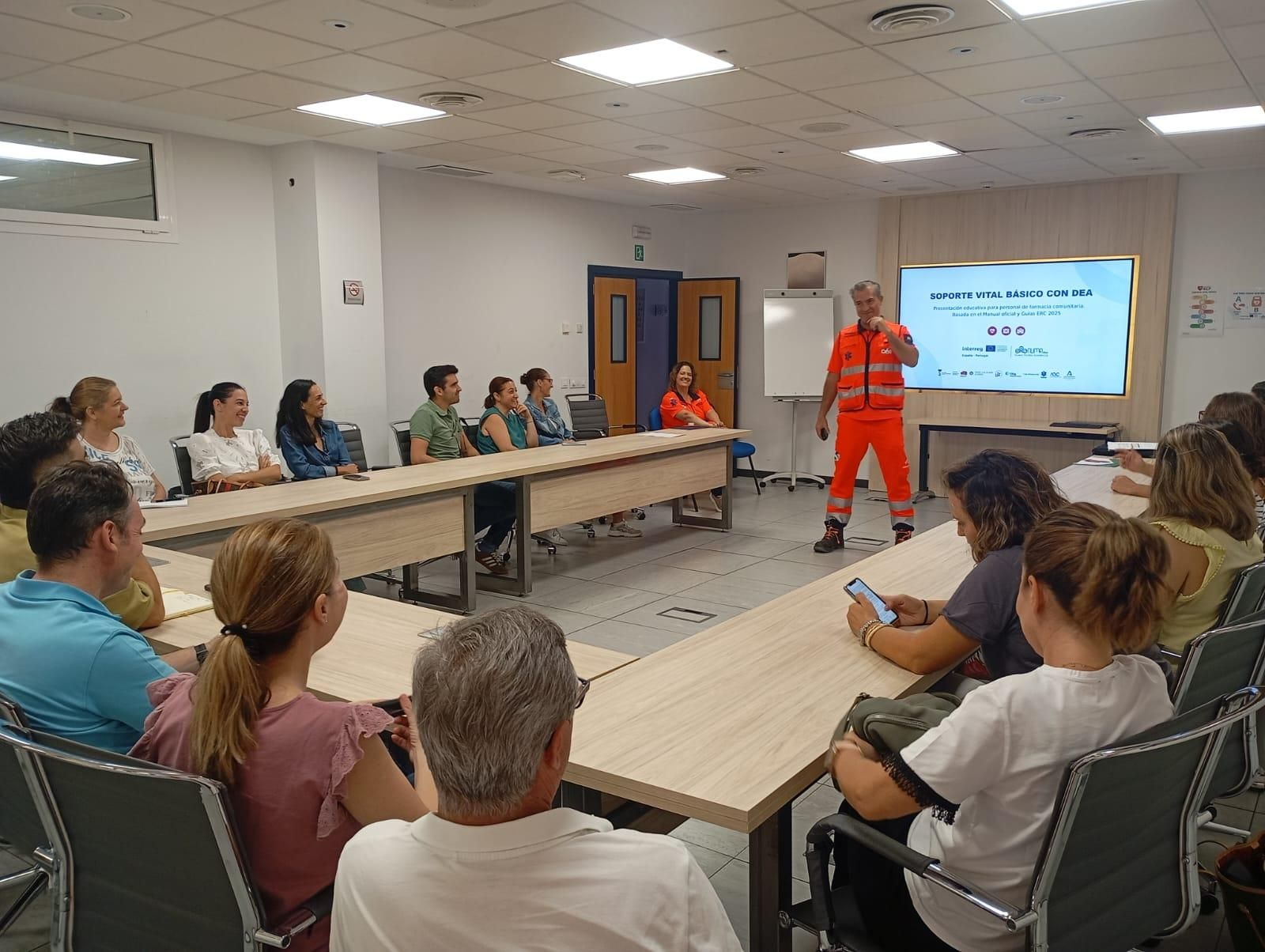 Un momento de una de las formaciones.