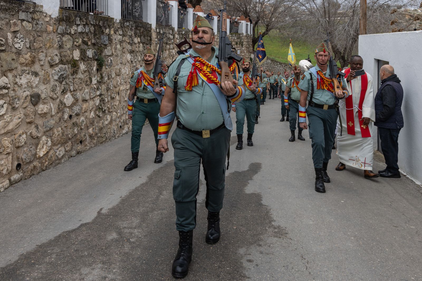 Solemne procesión de San Sebastián en La Guardia de Jaén