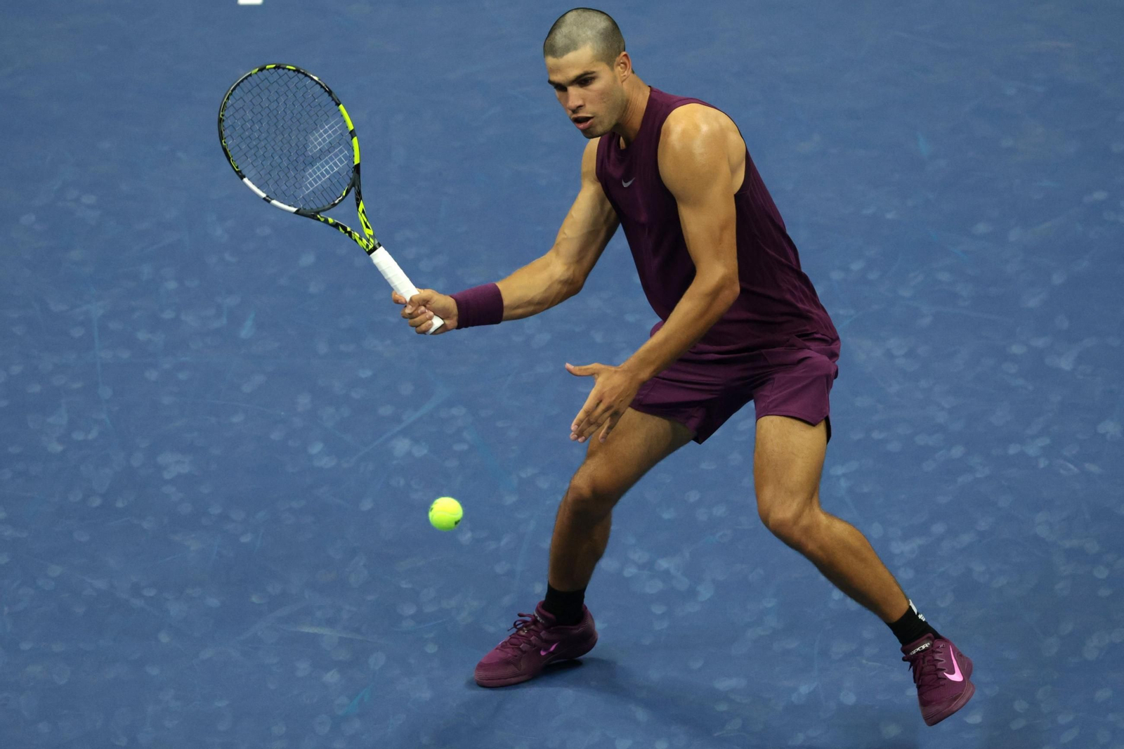 Las fotos del nuevo 'look' de Alcaraz en el Open USA