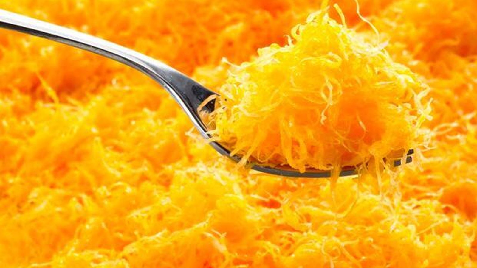 El huevo hilado, un clásico que nunca falla en estas fechas.