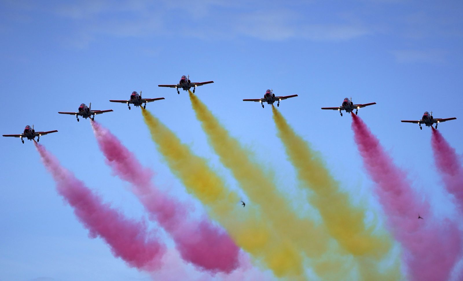 Las imágenes del desfile militar en Oviedo con motivo del Día de las Fuerzas Armadas