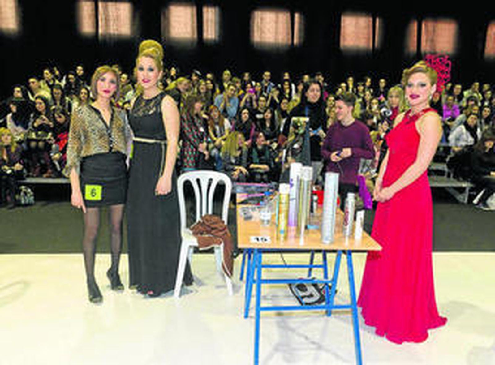 La Feria de Muestras, durante una de las demostraciones.