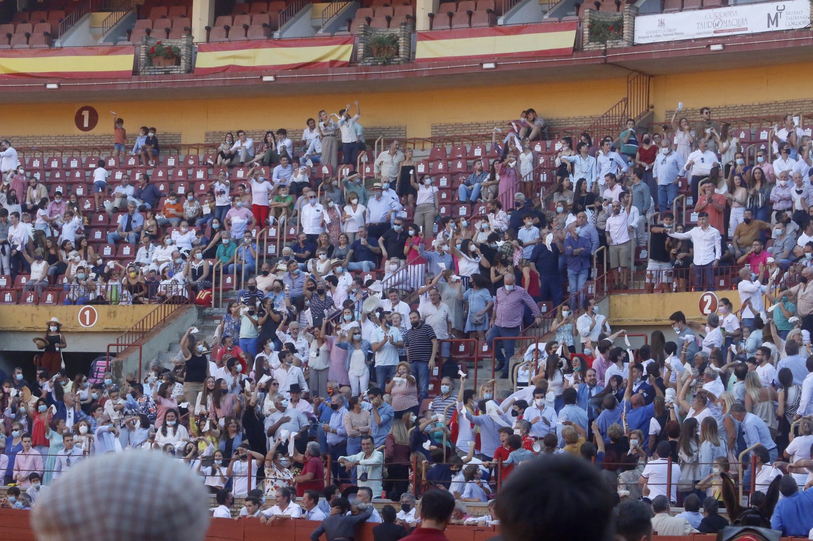 La becerrada del Círculo Taurino de Córdoba en el Coso de los Califas, en fotos