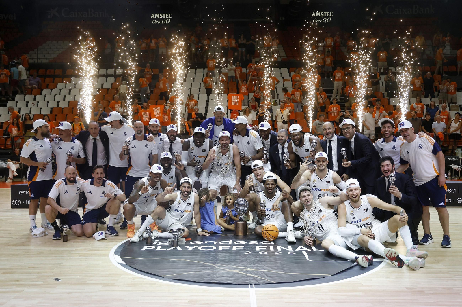 Las fotos del título del Real Madrid en baloncesto